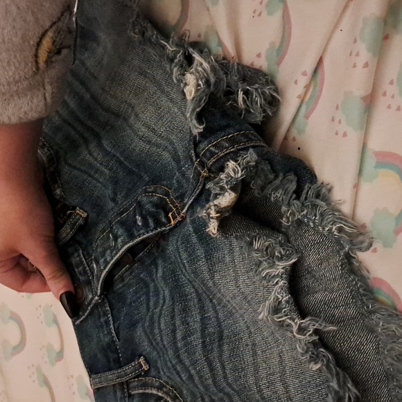 Hollister short shorts all denim (rare find) - Picture 1 of 2